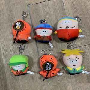 Party Favor American Band South Park Peluche Porte-clés Pendentif Kyle Carter Mann Kennestan Jouet Squelette Kenny Carte Drop Livraison Accueil G Dhsue