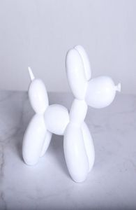 Fête favorable Balloon Dog Sculpture Art Statue Mini Figure Collectible Figure Home Decoration Résine Figurine Desk Accessories Room Decor8172309