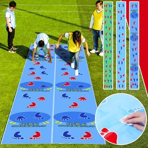 Favor de fiesta, imagen ocupada, juegos para interiores y exteriores, almohadilla antideslizante para juegos de manos y pies para padres e hijos, accesorios de equipo, rompecabezas de entrenamiento