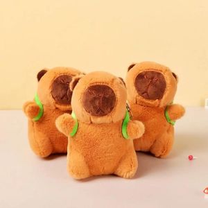 Party Favor Capibala Doll Stuffed Toys Water Gavige schooltas hanger kinderen verrassen cadeau cartoon decor verjaardag