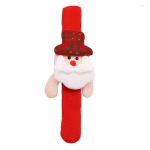 Bracelets de Noël en faveur de la fête avec Santa Claus Snowman Rendeer Bear Styles Holiday pour les bracelets LED Bracelet LED Bracelet