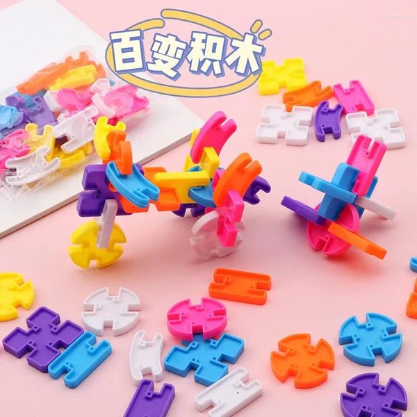 Party Favor Creative Building Blocs Set for Children Urban Classic Birthday Gift Educational Toys Diy 24 PCS