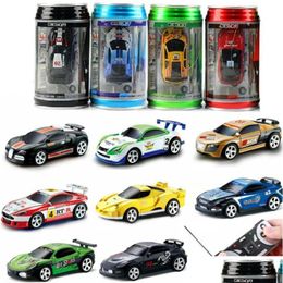 Party Favor Creative Coke Can Mini Car Rc Cars Collection Radio Contrôlée Hines sur les jouets télécommandés pour garçons enfants cadeau Drop de Dhmle