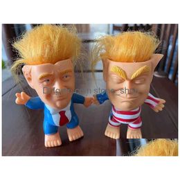 Fête favorable PVC PVC Trump Doll Produits préférés Intéressant Toys Gift Drop Livrot Home Garden Festive Supplies Event Dhutb