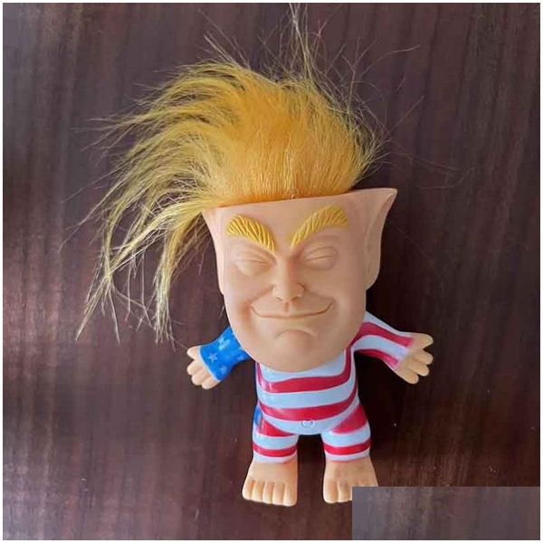 Party Favor Creative Pvc Trump Doll Produits préférés Intéressant Toys Gift Drop Livrot Home Garden Festive Supplies Event DHTK1