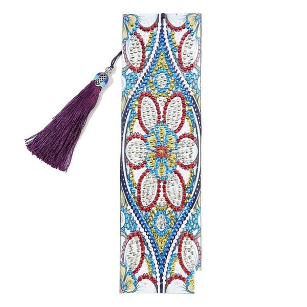 Party Favor Crystal Tassel Diamond Painting Bookmark Kit - Diy Beaded Bookmarks para la elaboración de regalos Celebraciones Drop Delivery Home Dh3Ud