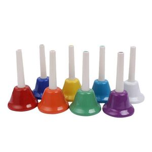 Party Favor Diatonic Metal Colorf Hand Percussion Musical Bells For Classroom Drop Livrot Home Garden Festive Supplies Event Dho9t