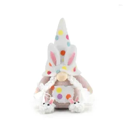 Party Favor Easter Gnome Plush Spring Table Decorations Centerpieces voor thuis gelaagde lade Decor