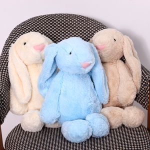 Party Favor Lapin de Pâques doux en peluche poupée jouets 30 cm dessin animé simulateur lapin oreille en peluche jouet pour enfants anniversaire petite amie cadeau