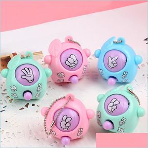 Party Favor Fedex Rock-Paper-Ciseaux Porte-clés Pendentif Jouets Enfants Anniversaire Baby Shower Cadeaux De Mariage De Noël Invités Drop Livraison Dhvb4