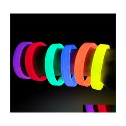 Party Favor fluorescentie triade armband feest voorstander van plastic glazen buis armbanden led verlicht speelgoedpolsband met verschillende stijl 0 85HG dhr2u