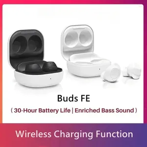 Party Favor pour Galaxy Buds Fe SM-R400N True Wireless Bluetooth Earbuds Active Noise Anceling Headsed Hi-Fi Sound Cadeaux