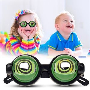 Party Gunst Grappige Pranks Bril Crazy Eyes Toy For Christmas Birthday Geschenken Plastic Nieuwigheid Kinderen Persoonlijkheid Tricky Prank Eyes Joke Gags Toys