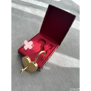 Party Favor Heart Lock avec clé décoration pendentif de mode pour sac cadeau créatif boîte d'emballage Beaute.Gift Drop Delivery Home Garden F Otmjy