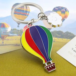 Party Favor Hot Air Ballon Keychain Key Ring For Women Men Handtas Accessoires Diy Handgemaakte sieraden Gifts RRE14675