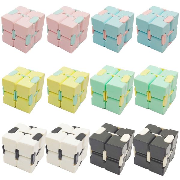 Party Favor Infinity Cubes Fidget Blocks Toys For Favors Cube Classroom Prizes Easter Basket Goodie Bag Stuffers Birthday Va Bdesybag Amquf