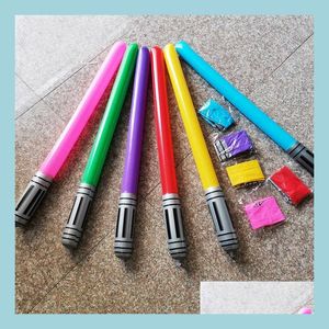 Favor de fiesta Inflable Light Saber Sword Juguetes para niños Cumpleaños Disfraces de Halloween Props Christmas Stocking Stuffer Drop Delivery Hom Dhdwc