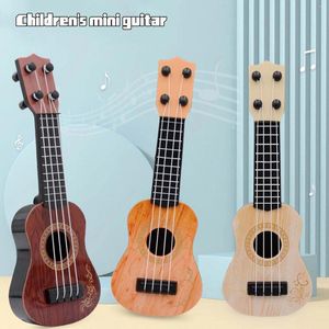 Party Favor Kids Toy Ukulele Guitar met Pick Musical 17 Inch 4 Strings Educatief instrument voor Toddlers en Preschooler