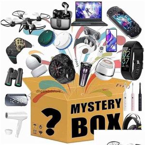 Partij gunst Laptop Cooling Pads Lucky Mystery Boxes Digitaal Elektronisch Er is een kans om te openen, zoals Drones Slimme horloges Gamepa Dhtzqxd