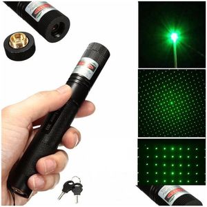 Party Gunst Laser Pointers Pointer Pen 303 Green 532NM Verstelbare Focus Batterijlader Drop levering Huis Tuin Feestelijke benodigdheden EV DH3QA