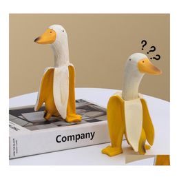 Party Favor Belle Drôle Creative Banana Duck Décoration Accueil Bureau Anniversaire Cadeau Drop Delivery Jardin Fournitures De Fête Événement Ot7Lr