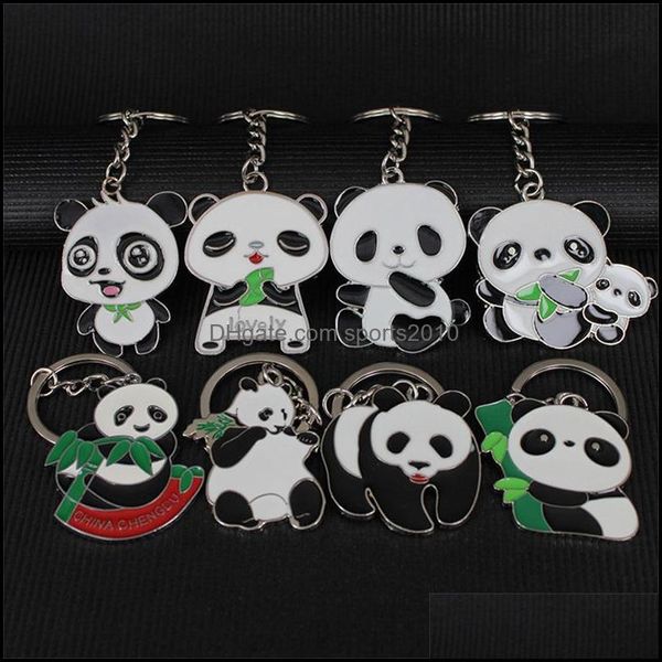 Party Favor Belle Panda Porte-clés Porte-clés Sac À Dos Pendentif En Gros Porte-clés De Mariage Promotion Cadeau 706 B3 Drop Livraison 2021 Accueil Dh4Ss