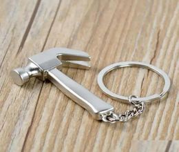Party Favor Mini porte-clés en métal faveur de fête personnalité griffe marteau pendentif modèle porte-clés anneau livraison directe maison jardin festif5762492