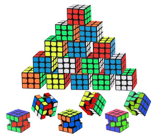 Party Favor Mini Rubix Cubes Favors 21 S Cube Pack Bk Puzzle para niños Drop Delivery 2022 Bdegarden Amr0J