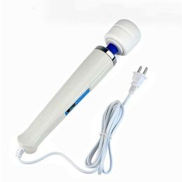 Party Favor Multi-Speed Handheld Massager Toverstaf Vibrerende Massage Hitachi Motorsnelheid Volwassen Full Body Voet Speelgoed voor Adult1322o