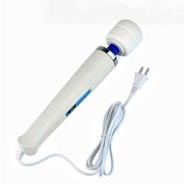 Party Favor Multi-Speed Handheld Massager Toverstaf Vibrerende Massage Hitachi Motor Speed Volwassen Full Body Voet Speelgoed voor Adult1318L