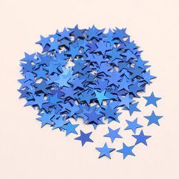 Party Gunst Multicolored Stars Confetti Sequin Glitter Geen gat Embellishment- 10mm Art Nagels Body Manicure Festival Decoraties