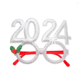 Fête favorable Lunes de Noël de Noël Frames de vacances Creative Creative Funny Eyewear pour les faveurs de Noël