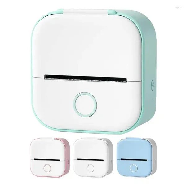 Parti favorable imprimante thermique portable Mini Pocket Blue Toot Wireless Smart Inkless For Image Note List Étiquettes Mémos