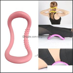Party Favor Pp Circle Equipment Stretch Ring Fitness Pilates Circles Training Resistance Auxiliary Tool Veau Home Drop Delivery Gard Otkls