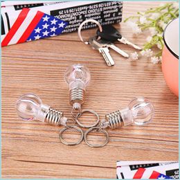 Party Gunst RGB LED BB -vormige ring Keychain zaklamp Key Lamp Crystal Car Chain Holder 439 N2 Drop Delivery Home Garden Feestelijke Pa Dhdnn