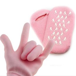 Party Favor Silicone Sock Handschoen herbruikbare spa -gel hydraterende sokken handschoenen handmasker care care handschoenen voor vrouwen geschenken zc1275