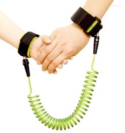 Favor de la fiesta para niños para bebés Saféz de seguridad Cornesh con correa anti -perdida de muñeca Link Traction Rope 4 Colors