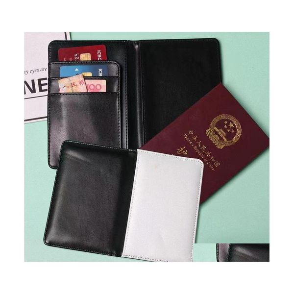 Party Favor Ups Fabricantes Direct Heat Transfer Heat Sublimation Blank Passport Book Clip Serie de productos En stock Drop Deliver Dhnvj