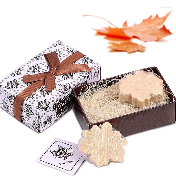 Mini savon parfumé fait à la main, cadeau de fête de mariage, de fête de naissance, avec emballage en boîte, LX8638