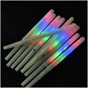 PARTINE favoris en gros LED LED UP CONOS COTTON COLORF COLORF GLIVANT Sticks de guimauve imperméable Glow Stick Fy5031 Drop livraison Ho Dhrpa