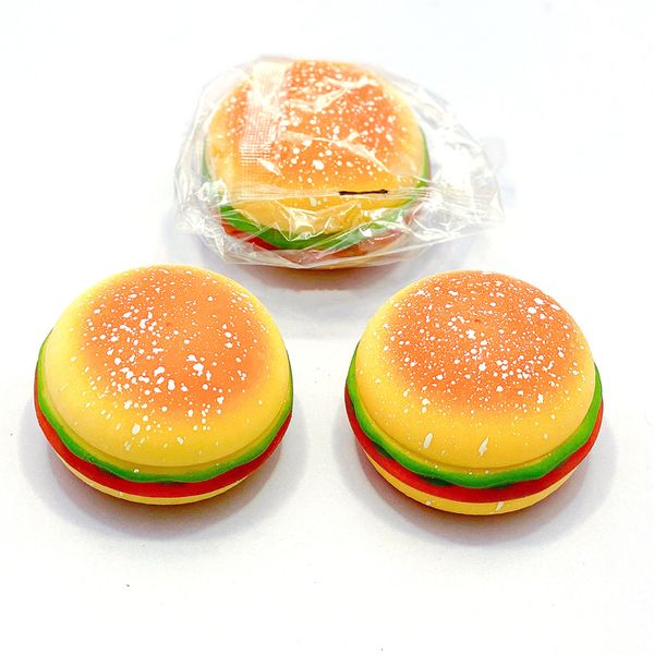 Party Favors Hamburger Chips Slow Rising Toys Super Soft Stress Relief Squeeze Toy para niños y niñas