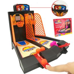 Party Games Ambachten Desktop Basketbal Mini Vinger Mand Sport Schieten Interactieve Tafel Battle Speelgoed Board Speelgoed Voor Jongens Geschenken 230613