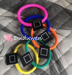 CONSIGNEMENT CASSIQUE VINTAGECC ELASITC BAND Fashion Colorful Hair Tie Classical Hairrope Hair Corde Collection Accessoires3936296