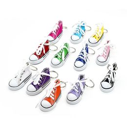 Cadeau de fête Mini planche chaussures porte-clés chaîne sac mode pendentif drôle toile chaussures-pendentif fête de noël-fournitures SN4573