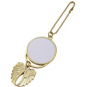 Désodorisants à Sublimation, cadeau de fête, blanc, blanc, cadeaux personnalisés, trois Styles, pendentifs de voiture, ailes d'ange en métal, ornements