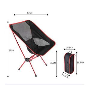 Cadeau de fête voyage chaise pliante ultra-légère Superhard haute charge chaise de Camping en plein air Portable plage randonnée pique-nique siège outils de pêche chaise