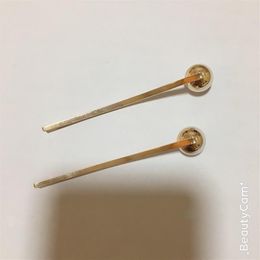 Regalos de fiesta, pinzas para el cabello de aleación de perlas a la moda, clip lateral, horquilla estilo C para accesorios de tocado favoritos para damas 295t