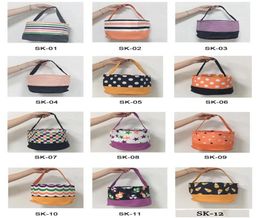 Fête Halloween Backet Dot Stripes Panier Trick Or Treat Handbag Polyester Tot Tote Bag Festival Decoration Storage Parties Suppli9648678