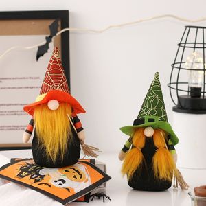 Party Halloween-decoraties Pompoen Faceless Forest Old Man Witch Doll-decoraties