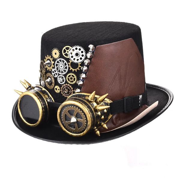 Chapeaux de fête Cosplay Accessoires de cheveux de fête Gem Décor Noir Gland Bandeau Gothique Mode Exquis Patch Cheveux Cerceau Mascarade 231007